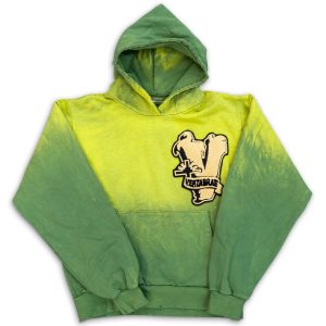 The Vertabrae Moss Request Green Hoodie”